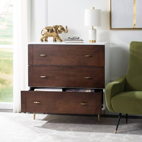 Safavieh Genevieve Modern 3-drawer Wood Dresser