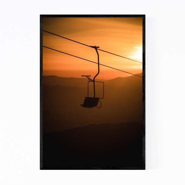 Noir Gallery Slovenia Alps Mountains Nature Framed Art Print