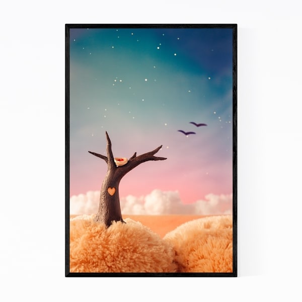 Noir Gallery Funny Whimsical Fantasy Kids Room Framed Art Print