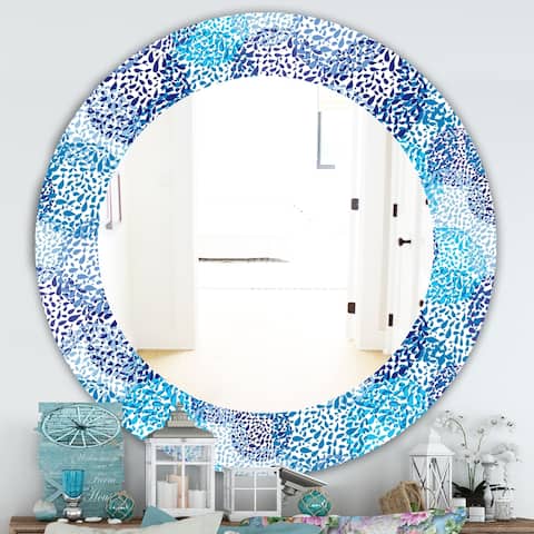 Blue Design Art Mirrors Shop Online At Overstock