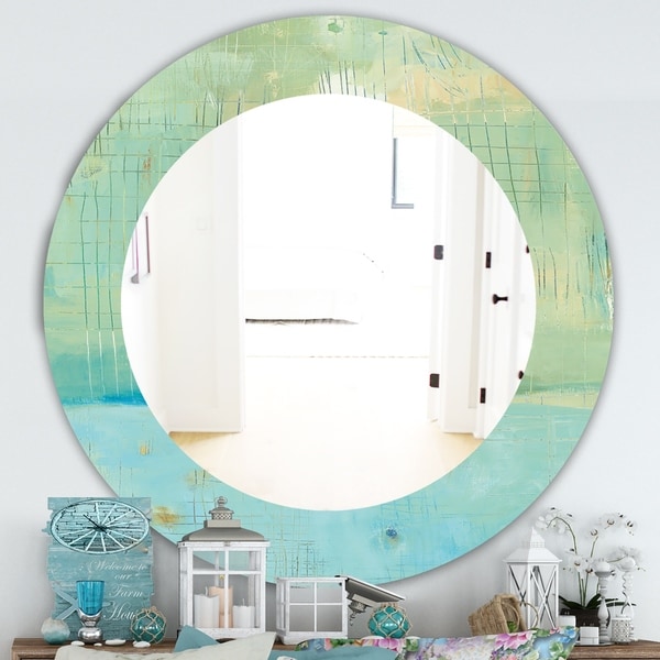 Porch & Den 'Dreaming Of The Shore I' Traditional Mirror