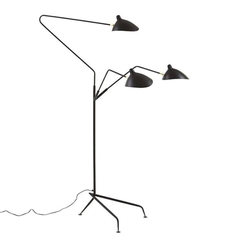 Serge Mouille Floor Lamp - N/A
