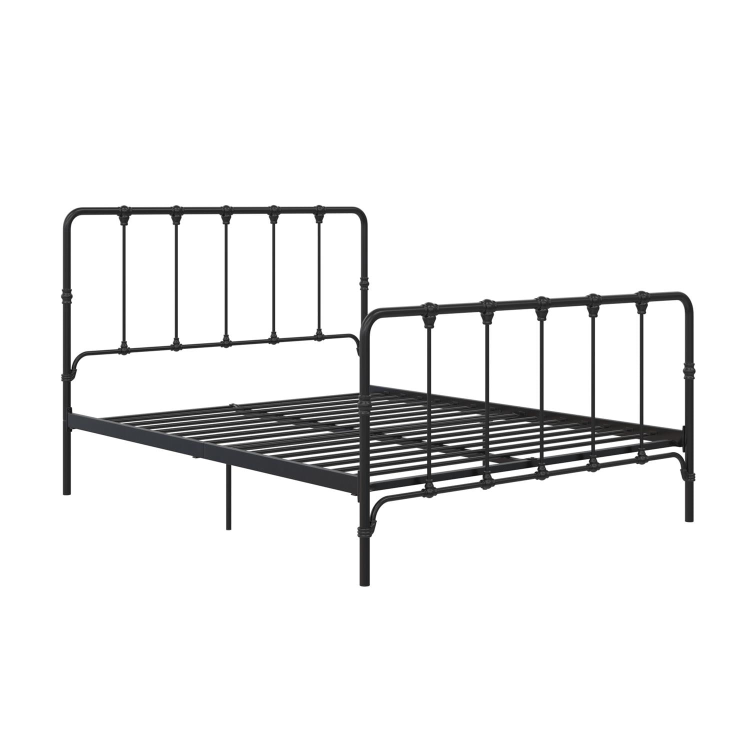 Metal bed store frame farmhouse