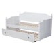 preview thumbnail 13 of 12, Cottage Farmhouse Daybed with Trundle