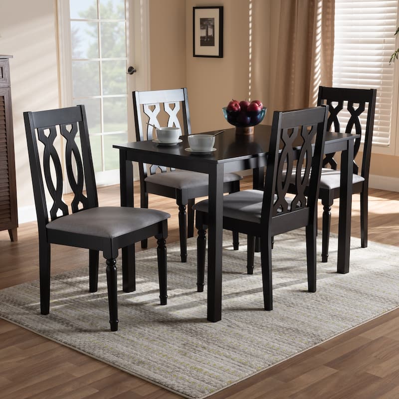 Modern and Contemporary Upholstered 5-Piece Dining Set