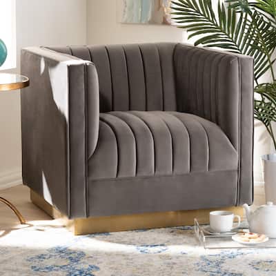 Glamorous Fabric Armchair