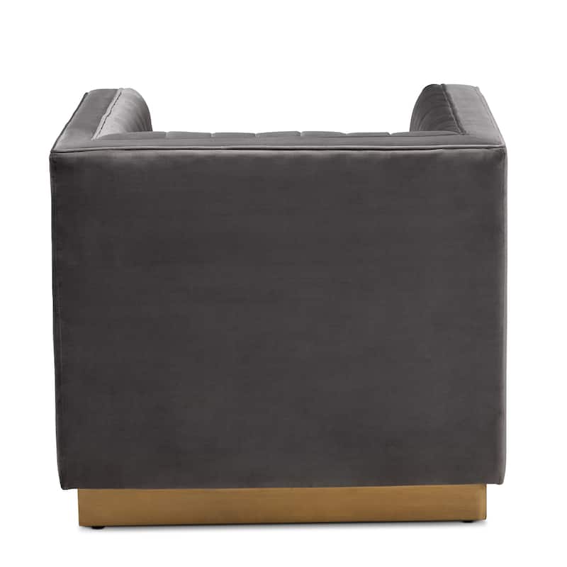 Glamorous Fabric Armchair