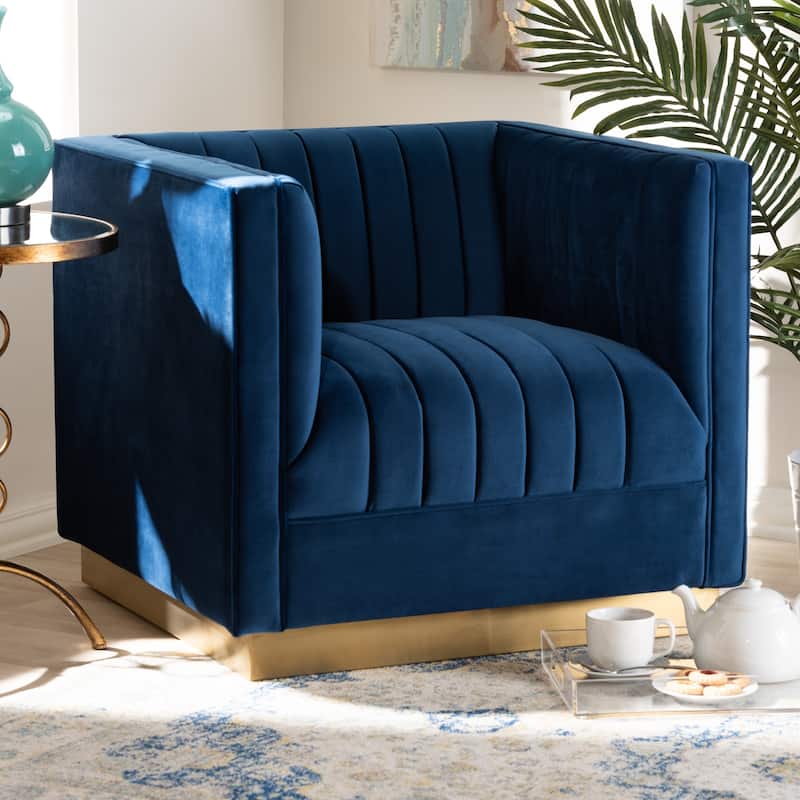 Glamorous Fabric Armchair