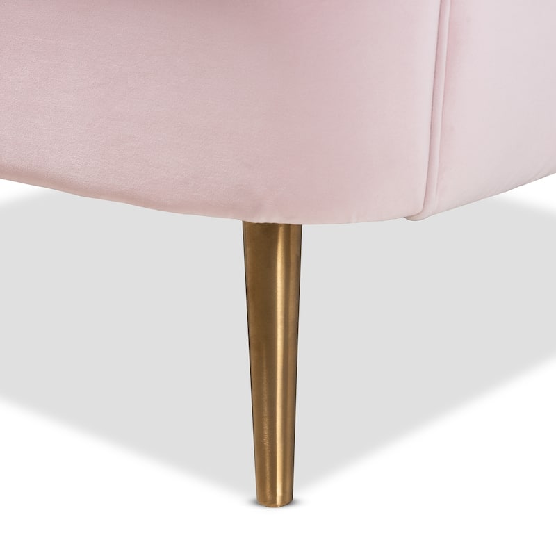 Glamorous Fabric Accent Chair