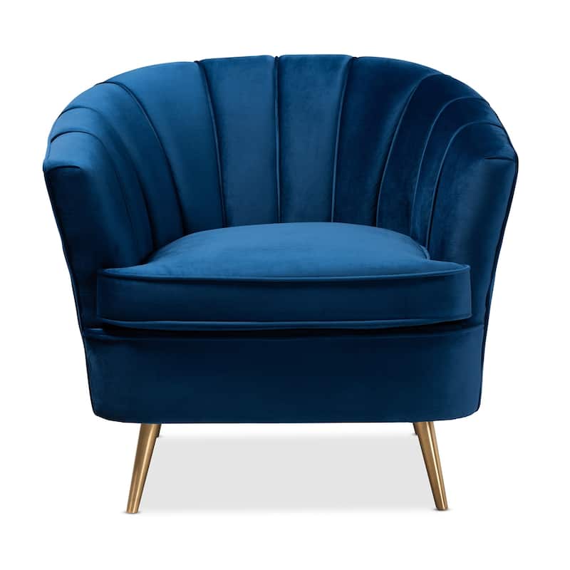 Glamorous Fabric Accent Chair