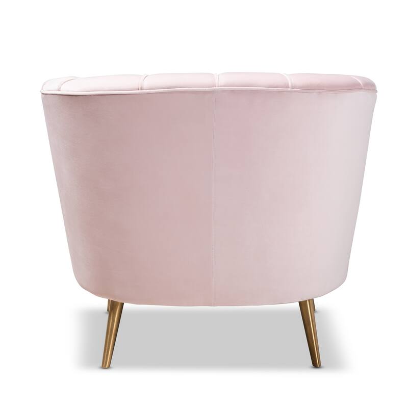 Glamorous Fabric Accent Chair