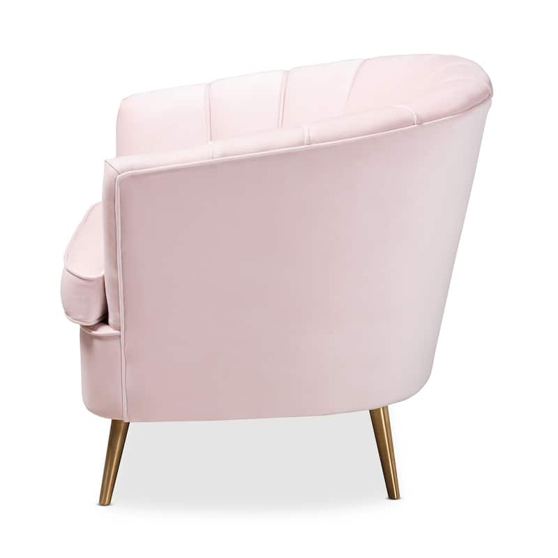 Glamorous Fabric Accent Chair
