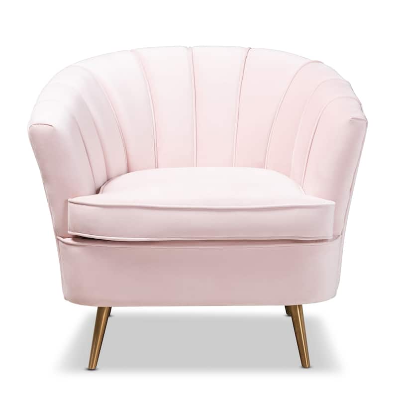 Glamorous Fabric Accent Chair