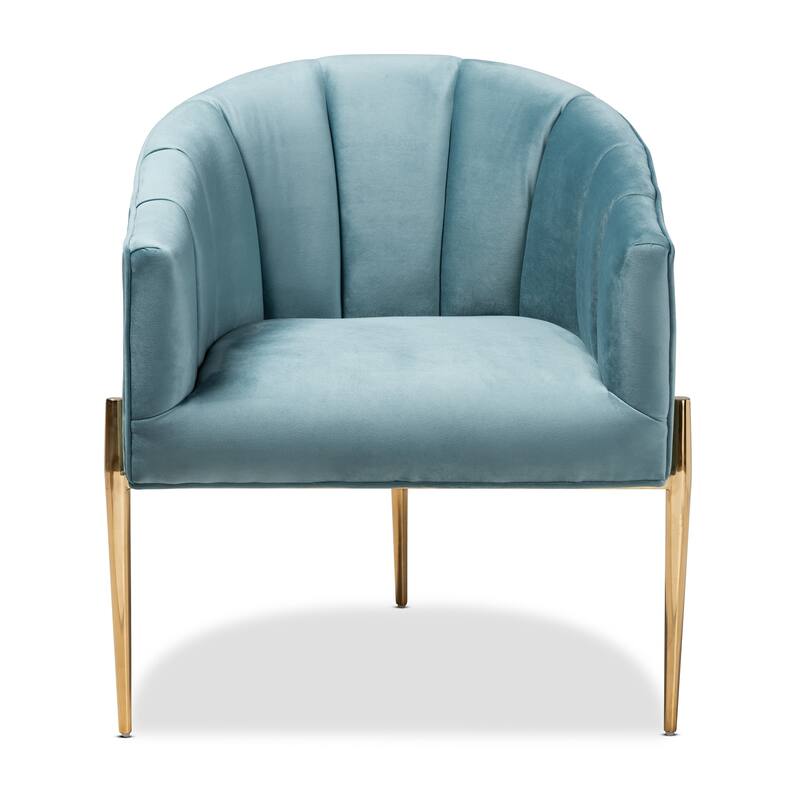 Glamorous Fabric Accent Chair