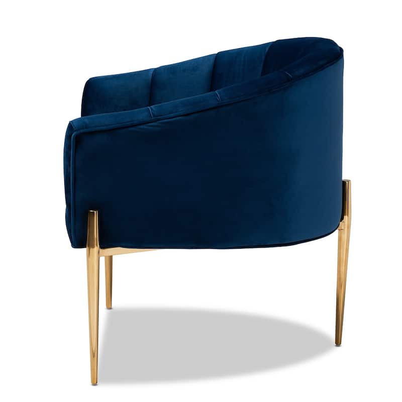 Glamorous Fabric Accent Chair