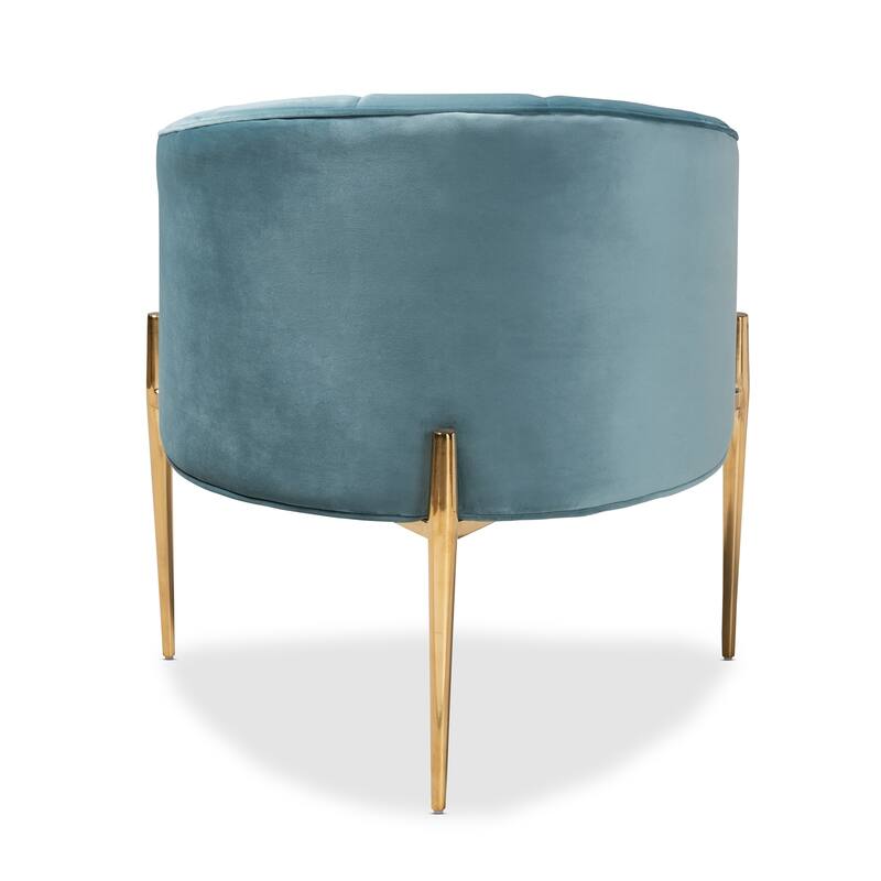Glamorous Fabric Accent Chair