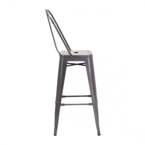 Gunmetal best sale bar stools