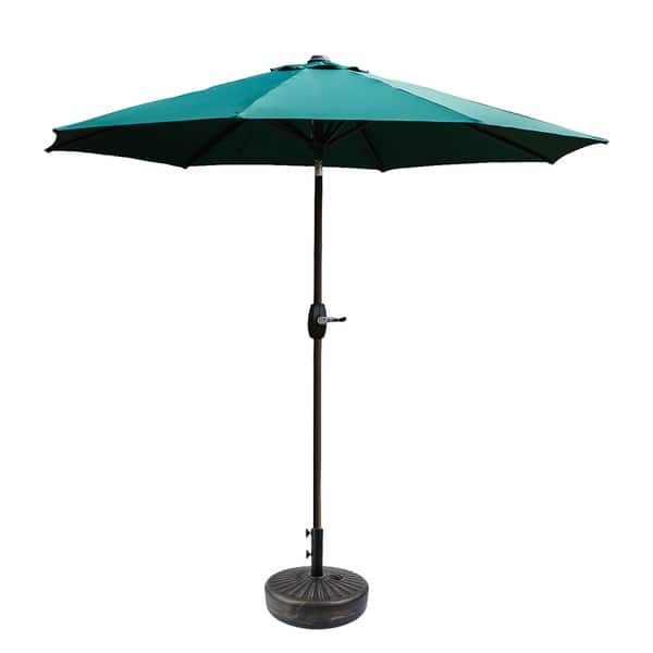 20 In Round Hard Plastic Free Standing Umbrella Base On Free Standing Umbrella Base