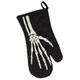 preview thumbnail 3 of 4, DII Skeleton Print Apron & Oven Mitt Kitchen Set