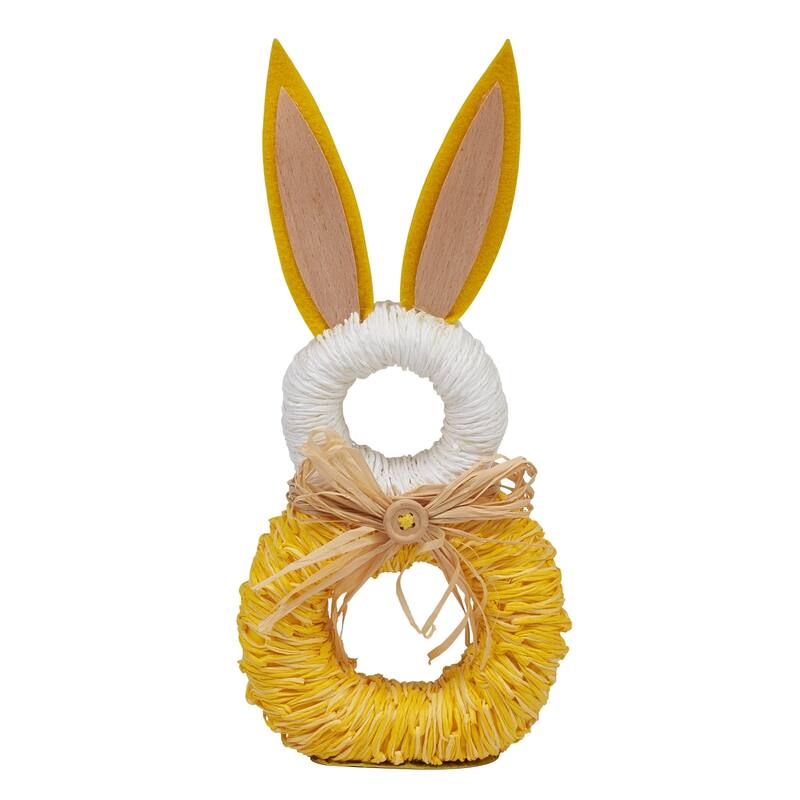 DII Rabbit Napkin Rings (Set of 6) - N/A