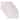 DII Lil Hearts Ribbed Placemats (Set of 6)