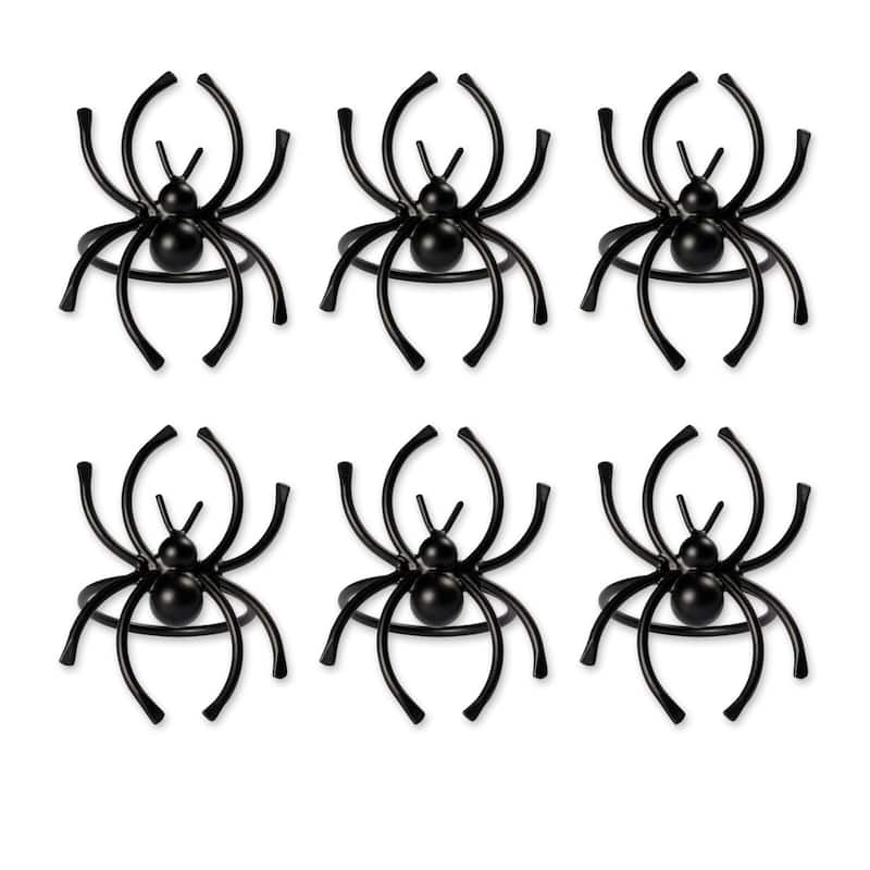 DII Spider Napkin Ring (Set of 6) - N/A