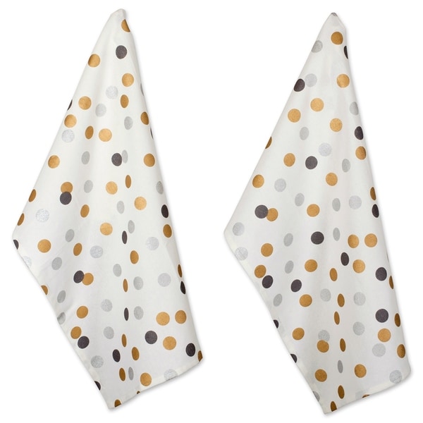 DII Metallic Confetti Dishtowel (Set of 2)