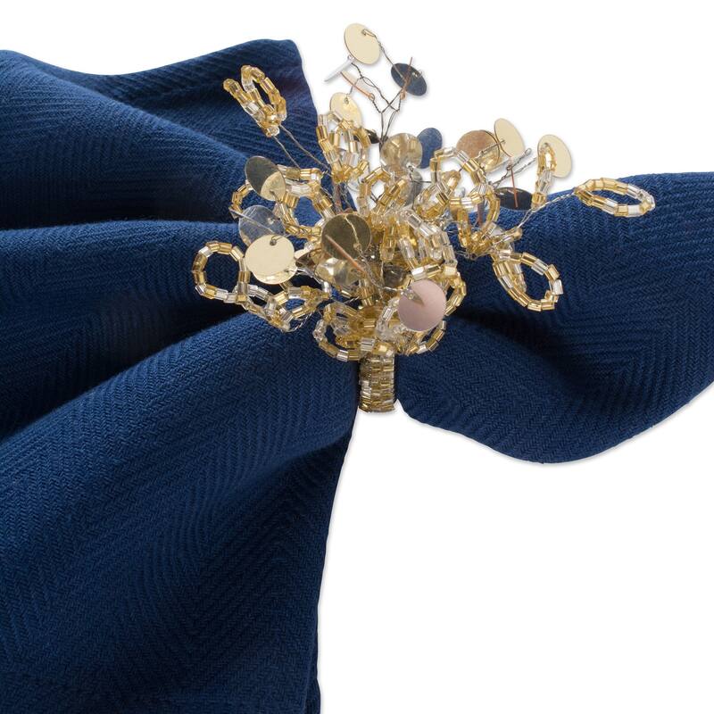 DII Sparkle Napkin Ring (Set of 6)