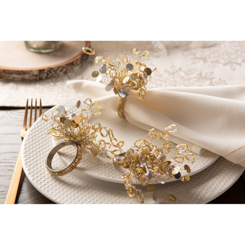 DII Sparkle Napkin Ring (Set of 6)