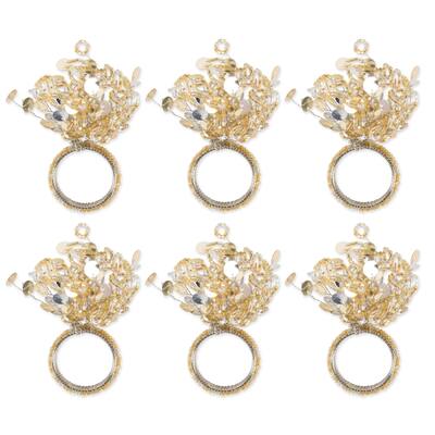 DII Sparkle Napkin Ring (Set of 6)