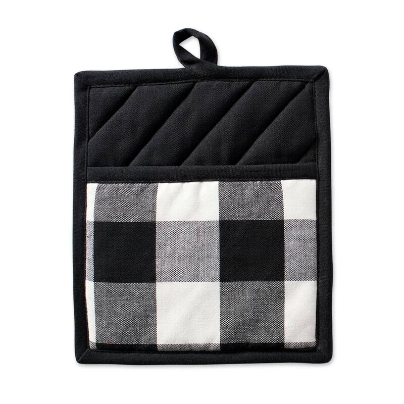 DII Buffalo Check Potholder & Dishtowel Kitchen Set