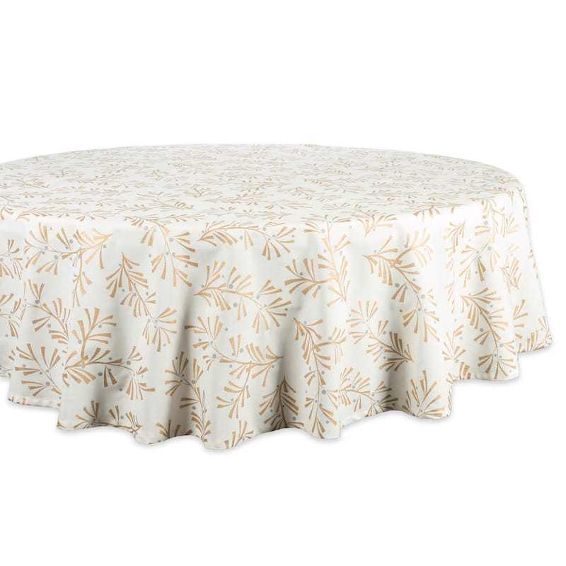 DII Metallic Confetti Tablecloth
