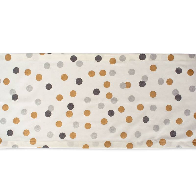 DII Metallic Confetti Tablecloth