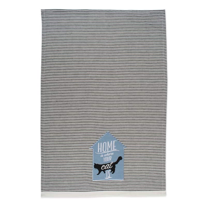 DII Assorted Pets Printed Dishtowel (Set of 3) - 18 x 28"
