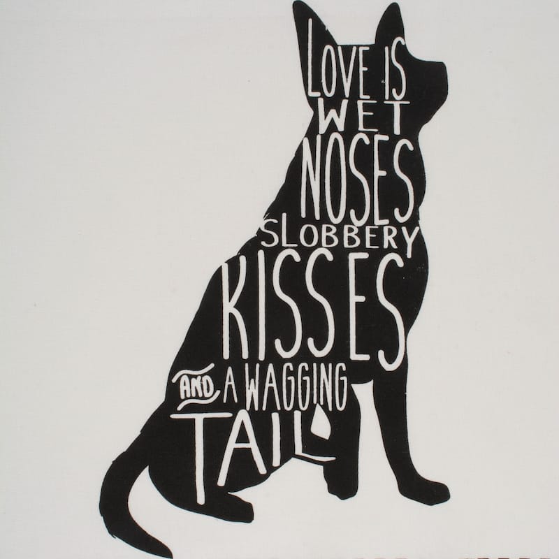 DII Assorted Pets Printed Dishtowel (Set of 3) - 18 x 28"