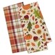 preview thumbnail 37 of 45, DII Thanksgiving Dishtowel Pumpkin Spice Plaid