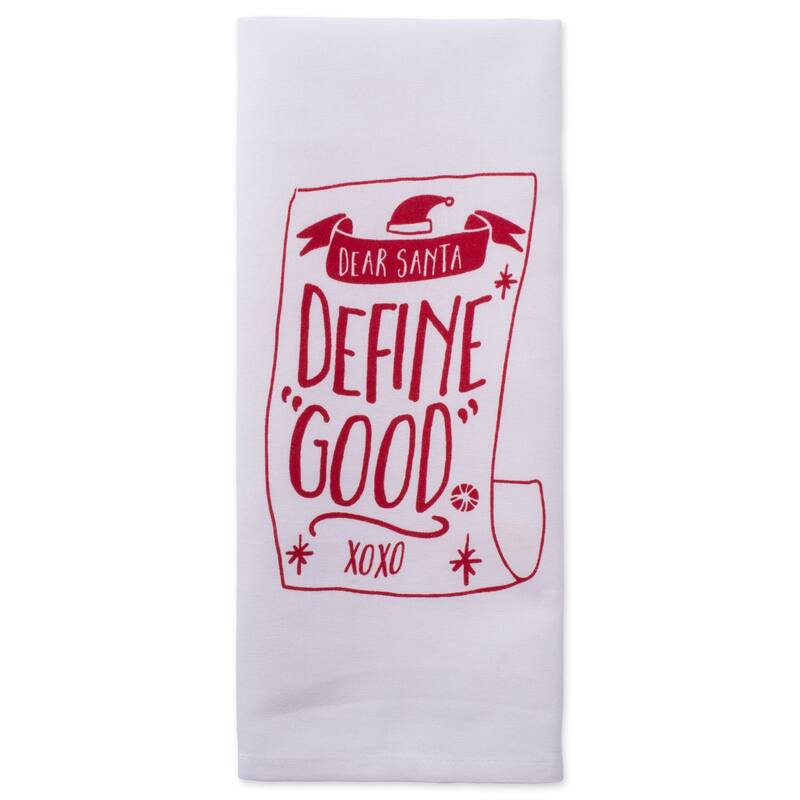 DII Winter Celebration Printed Dishtowel (Set of 2)