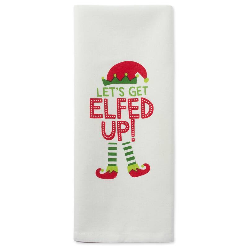 DII Winter Celebration Printed Dishtowel (Set of 2)
