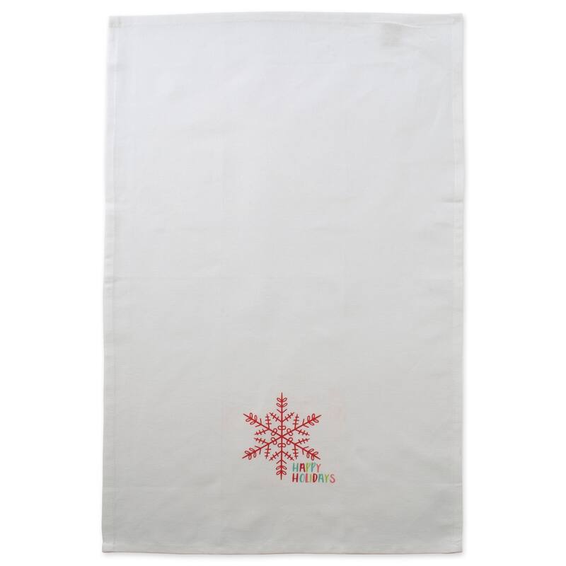 DII Winter Celebration Printed Dishtowel (Set of 2)