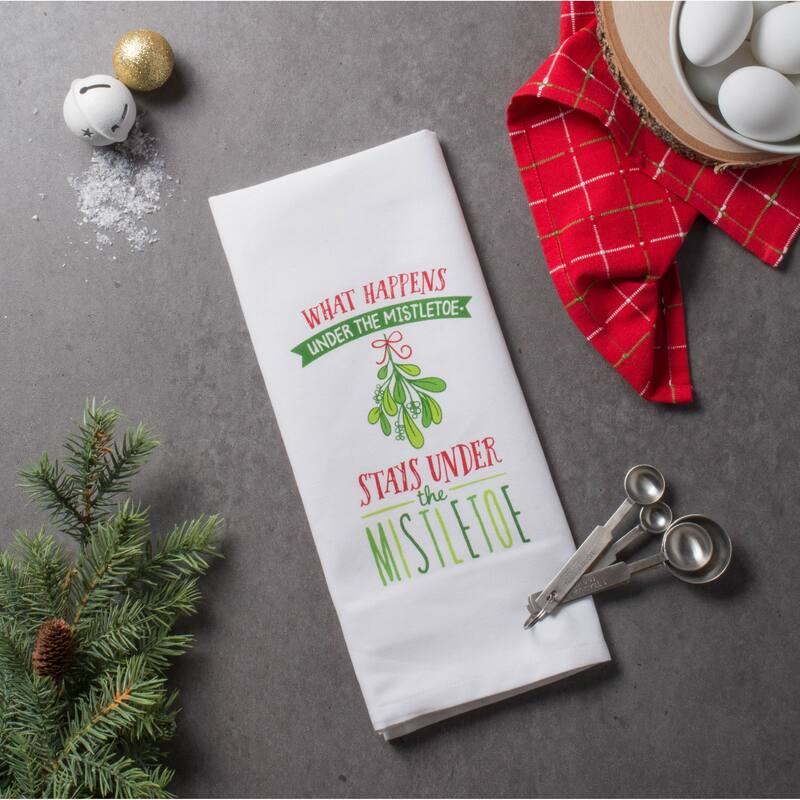 DII Winter Celebration Printed Dishtowel (Set of 2)