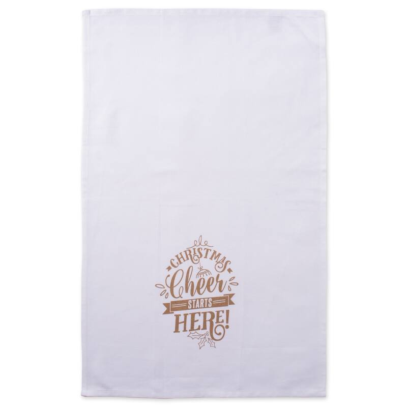 DII Winter Celebration Printed Dishtowel (Set of 2)