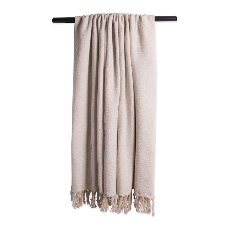 DII Natural Fields Of Diamond Throw