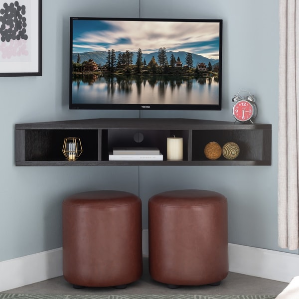 Shop Copper Grove Sukhumi Floating Corner Wall Mounted Media Console