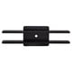 preview thumbnail 10 of 14, Rydstorp Modern 60-inch Metal 2-Shelf Wall-mounted TV Console Shelves by Carson Carrington
