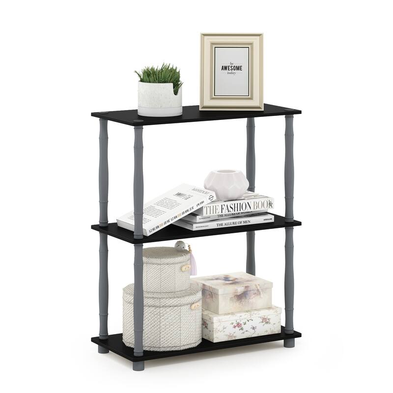 Furinno Turn-N-Tube 3-tier Compact Display Rack