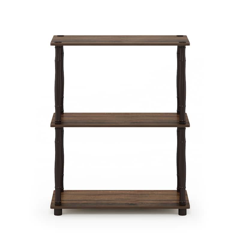 Furinno Turn-N-Tube 3-tier Compact Display Rack