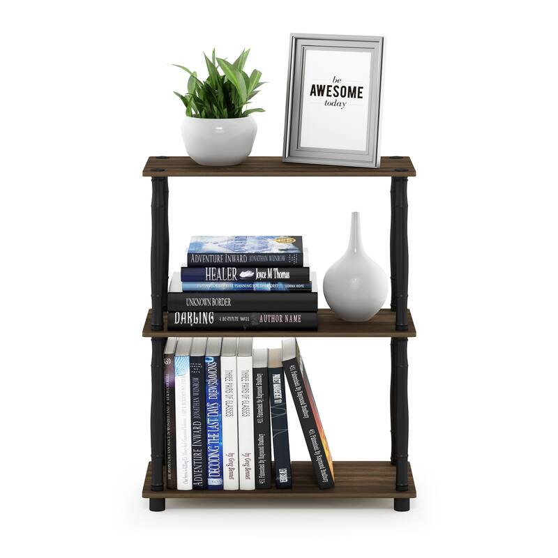 Furinno Turn-N-Tube 3-tier Compact Display Rack