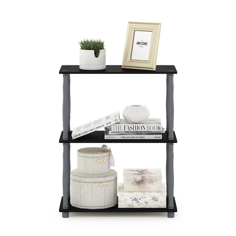 Furinno Turn-N-Tube 3-tier Compact Display Rack