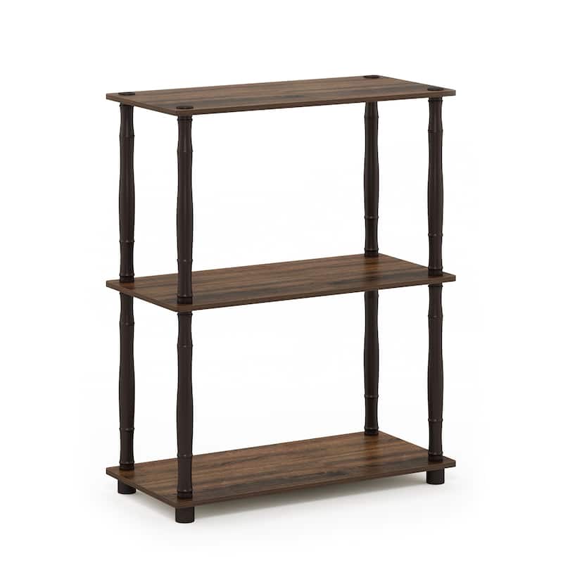Furinno Turn-N-Tube 3-tier Compact Display Rack