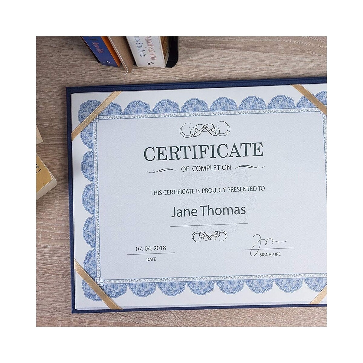 pack of 5 Navy Blue Diploma Cover 8.5/" x 11/"